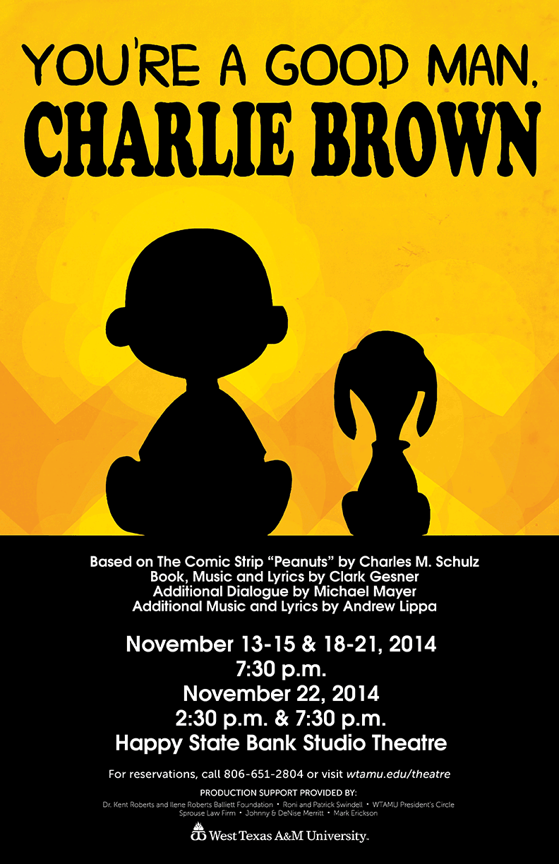 You're A Good Man, Charlie Brown poster